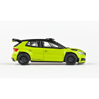 Abrex Škoda Fabia IV RS Rally2 (2022) 1:43 Zelená Mamba