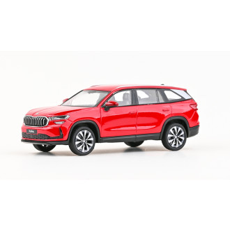 Abrex Škoda Kodiaq II (2023) Červená Velvet Metalíza 1:43