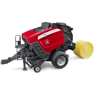 Bruder 2039 Lis na kulaté balíky Massey Ferguson RB 4180V