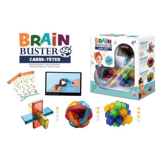 BUKI Brain Buster Začátečník - 3 hlavolamy