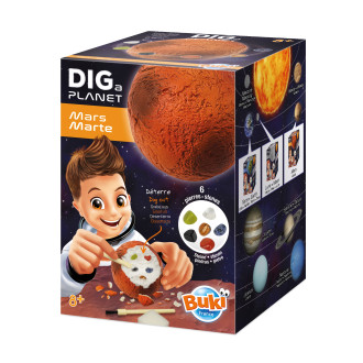 BUKI DIGaPLANET vykopávka minerální kameny MARS