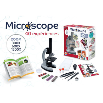 BUKI Mikroskop se 40ti experimenty MR800