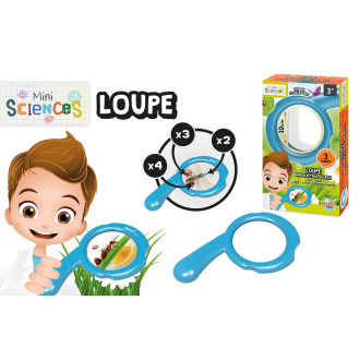BUKI MiniScience Velká lupa 2x/3x/4x zvětšení