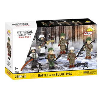 Cobi 2065 Bitva v Ardenách (Battle of the Bulge 1944), 75 kostek a 6 figurek