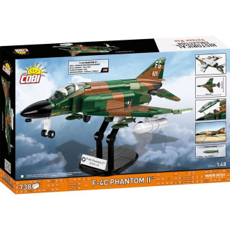 Cobi 2427 Vietnam War F-4C Phantom II, 1:48, 738 kostek