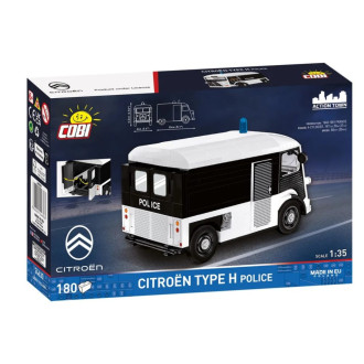 Cobi 24630 Citroën Type H Policie, 1:35, 180 kostek
