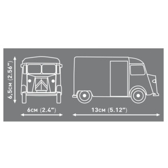 Cobi 24632 Citroën Type H Servisní vozidlo, 1:35, 187 kostek