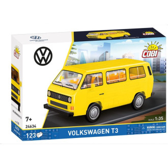 Cobi 24634 Volkswagen T3, 1:35, 123 kostek