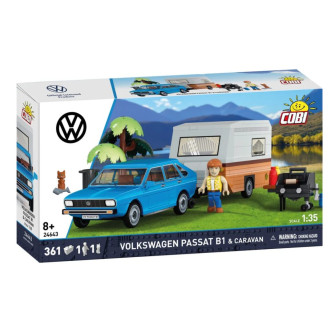 Cobi 24643 Volkswagen Passat B1 s karavanem, 1:35, 361 kostek