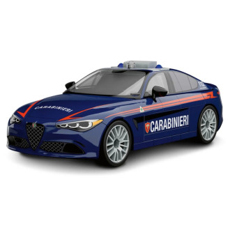 Cobi 24654 Alfa Romeo Giulia Quadrifoglio Carabinieri, 1:35, 99 kostek