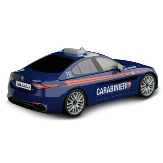 Cobi 24654 Alfa Romeo Giulia Quadrifoglio Carabinieri, 1:35, 99 kostek