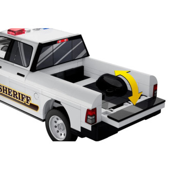 Cobi 24658 RAM 1500 Šerif, 1:35, 211 kostek