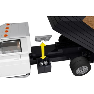 Cobi 24659 RAM 3500 Náklaďák, 1:35, 296 kostek