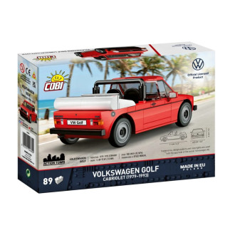 Cobi 24660 Volkswagen Golf Cabriolet, 1:35, 89 kostek