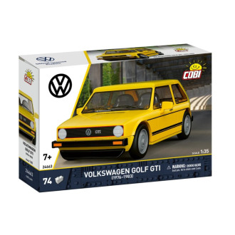 Cobi 24663 Volkswagen Golf GTI, 1:35, 74 kostek