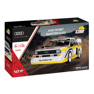 Cobi 24667 Audi Sport Quattro S1 E2, 1:35, 147 kostek