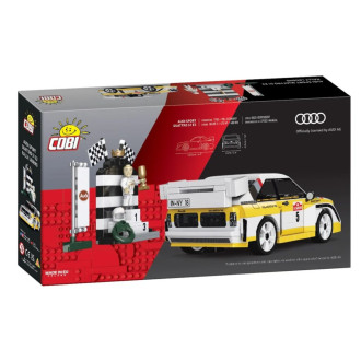 Cobi 24668 Audi Sport Quattro S1 E2 Rally Legend, 1:35, 229 kostek