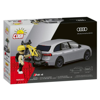 Cobi 24671 Audi RS4 Cycling Madnes, 1:35, 176 kostek a 2 figurky