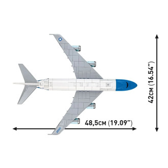 Cobi 26610A Boeing 747 Air Force One, 1:144, 1088 kostek