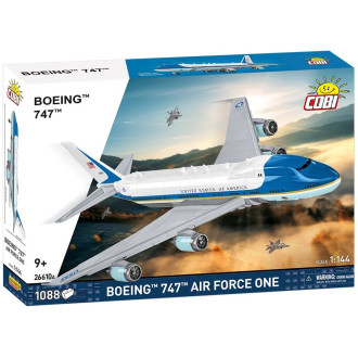 Cobi 26610A Boeing 747 Air Force One, 1:144, 1088 kostek