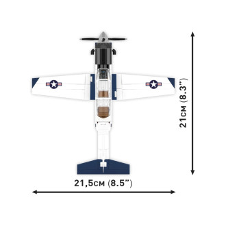 Cobi 26624 Beechcraft T-6 Texan II, 1:48, 197 kostek