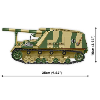 Cobi 2663 II WW Panzerhaubitze HUMMEL, 1:28, 1118 kostek