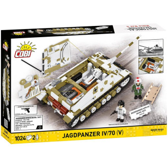 Cobi 2668 II WW Jagdpanzer IV/70 (V), 1:28, 1024 kostek, 2 f