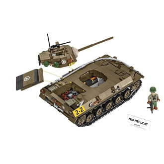 Cobi 2679 II WW M18 HELLCAT, 1:28, 1026 k, 1 f