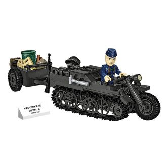 Cobi 2681 II WW Kettenkrad s přívěsem, 1:28, 239 kostek
