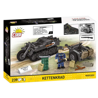 Cobi 2681 II WW Kettenkrad s přívěsem, 1:28, 239 kostek