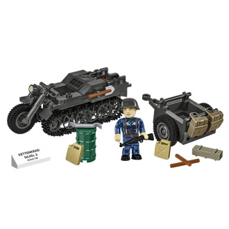 Cobi 2681 II WW Kettenkrad s přívěsem, 1:28, 239 kostek