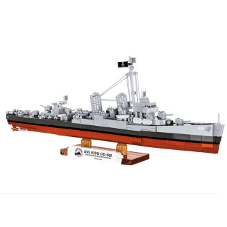 Cobi 4866 USS KIDD DD-661, 1:300, 706 kostek