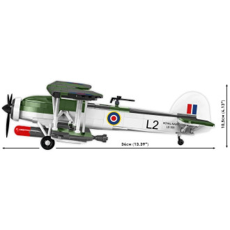 Cobi 5770 II WW FAIREY SWORDFISH, 1:32, 806 k, 2 f