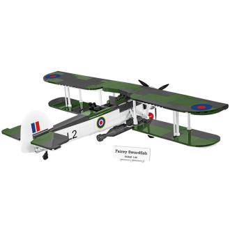 Cobi 5770 II WW FAIREY SWORDFISH, 1:32, 806 k, 2 f