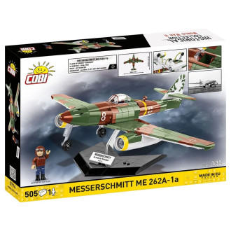 Cobi 5776 II WW Messerschmitt Me 262A-1a "Schwalbe", 1:32, 505 kostek