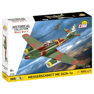 Cobi 5776 II WW Messerschmitt Me 262A-1a "Schwalbe", 1:32, 505 kostek