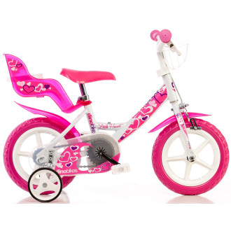 Dino Bikes Dětské kolo Little Heart 12"