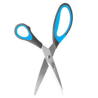 EASY Kancelářské nůžky s pogumovanou rukojetí, 25cm