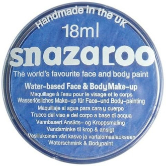 Snazaroo barva na obličej 18 ml. - Modrá, Sky Blue