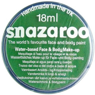 Snazaroo barva na obličej 18 ml. - Zelená, Bright Green