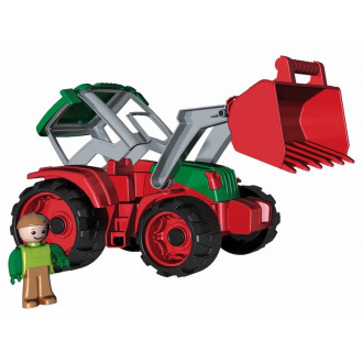 Truxx plastový traktor s radlicí, Barevný