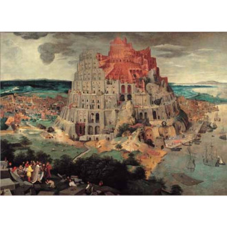 Ricordi art puzzle 1000 dílků - Babylonská věž