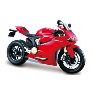 Maisto Motorka Ducati 1199 Panigale, Červená 1:12