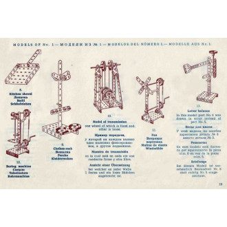 Merkur Classic C04, 213 dílů, 183 modelů