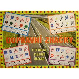 Voltík Elektronická hra Dopravní značky