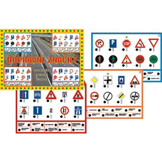 Voltík Elektronická hra Dopravní značky