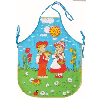 Dětská zástěrka motiv Jeníček a Mařenka
