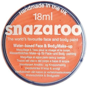 Snazaroo barva na obličej 18 ml. - Meruňková, Apricot
