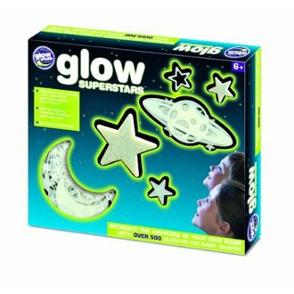 GlowStars Glow Superstars - Sada svítících dekorací