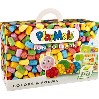 Stavebnice PlayMais - Fun to learn colour
